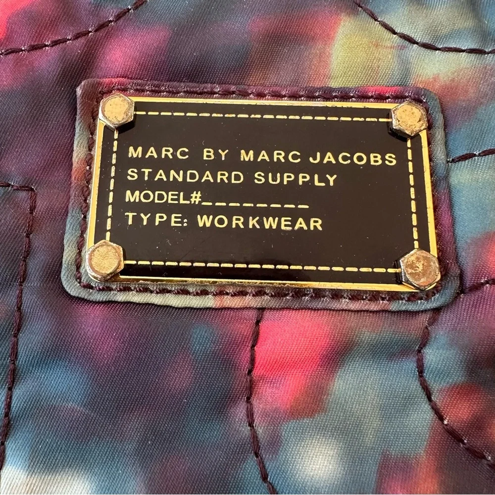 Marc Jacobs Workwear Quilted Nylon Laptop Bag